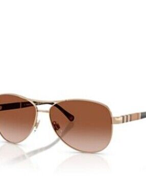 BURBERRY BE3080 Aviator Sunglasses For Women
